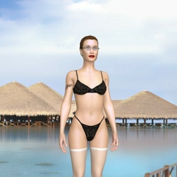 3Dsex game playing AChat community member heterosexual sentimental girl Danier, ..., ....