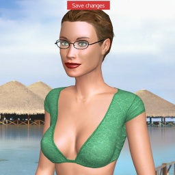 see homosexual brute shemale Ceres,  while playing porn game online