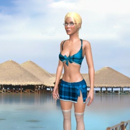 hot heterosexual brute girl Lelea, C,  enjoys online 3Dsex