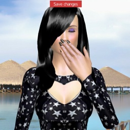 virtual sex game playing w. single girls like bisexual voluptuous shemale RebecaTv, Italy, 