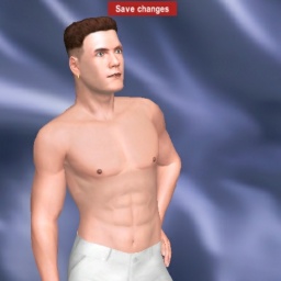 3Dsex game playing AChat community member heterosexual passionate boy Roderik, soccer player