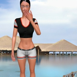 free 3D sex game adventures with  pervert girl Cloe28, Spain, solo espaol