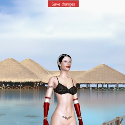 3D sex game community member bisexual erotomanic girl Larisaputa, 