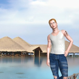 3D sex game community member bisexual loving boy Hank, USA, Switch, 