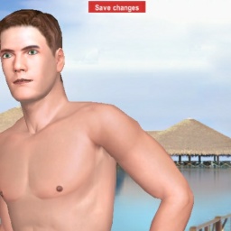 3D sex game community member heterosexual sexy boy Doggy3, 