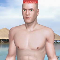 see heterosexual brute boy Curtisten,  while playing porn game online