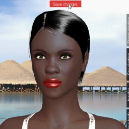 adults enjoying 3D sex games like bisexual talky girl Awusi, 