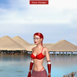 best sim sex game online with bisexual bugger girl DoroPL, loved hard fuck and gifts