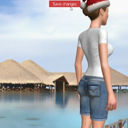 3Dsex game playing AChat community member heterosexual lusty girl LUtayaa, 