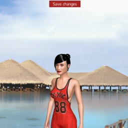 free 3D sex game adventures with bisexual communicative girl Lilasian, China, 