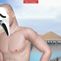 3Dsex game playing AChat community member heterosexual hot boy Bicurvedcock, 