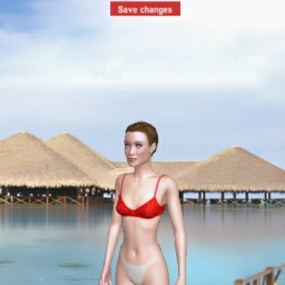 play virtual sex games with mate bisexual fiend girl BiBine, 