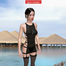 virtual sex game playing w. single girls like bisexual pervert girl Saiiko, 