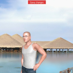 try virtual 3D sex with heterosexual lush boy Saxon, 