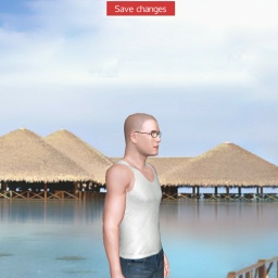 3Dsex game playing AChat community member heterosexual sensual boy Rudeboy, 