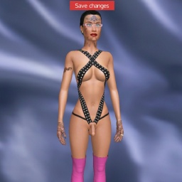 3Dsex game playing AChat community member bisexual erotomanic shemale EbiSosi, Slut, sex