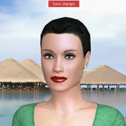 3Dsex game playing AChat community member heterosexual sexy girl LisaKitty6, 