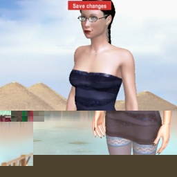 best sim sex game online with bisexual sensual girl Claire89, 
