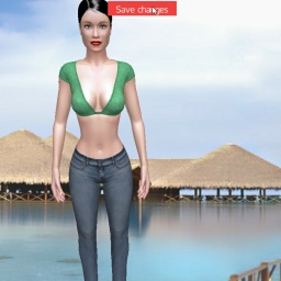 connect and play virtual 3D sex with bisexual narcissist girl Naria, 