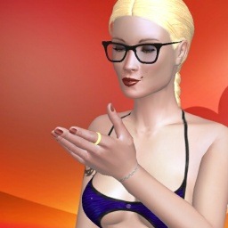 try virtual 3D sex with homosexual amatory girl Slutty23, 