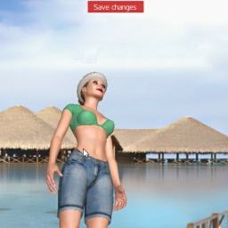 hot homosexual brute shemale Firelight,  enjoys online 3Dsex