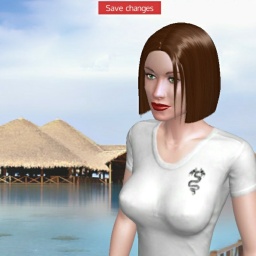 hot bisexual hot girl PearlR,  enjoys online 3Dsex