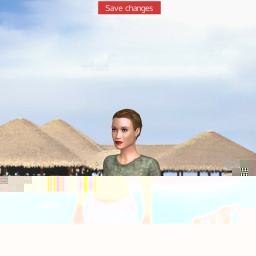 3Dsex game playing AChat community member bisexual hot girl Evacream99, 