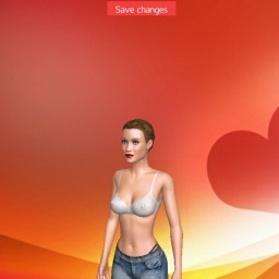 virtual sex game playing w. single girls like heterosexual pleasant girl E2111, 