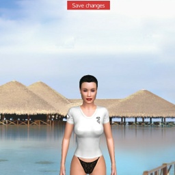 3Dsex game playing AChat community member  hot girl HioSlaaBR, 