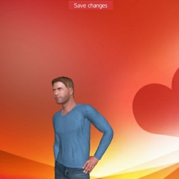 3Dsex game playing AChat community member heterosexual sentimental boy DAVE199, 