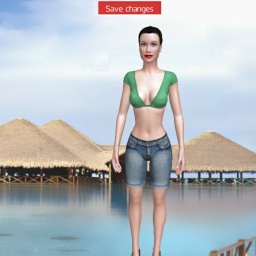 adults enjoying 3D sex games like heterosexual hot girl Evanescia, US, 