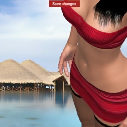see heterosexual pervert girl RosePeach,  while playing porn game online