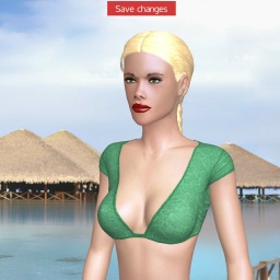 multiplayer virtual sex game player heterosexual brute girl Serena_sim, Italy, 