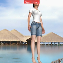 free 3D sex game adventures with heterosexual narcissist girl Anjela, 