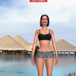 connect and play virtual 3D sex with homosexual sodomist shemale LuaWan, 