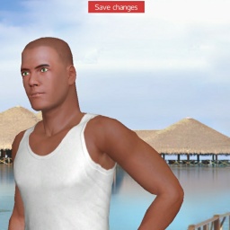 see heterosexual pervert boy Cali,  while playing porn game online