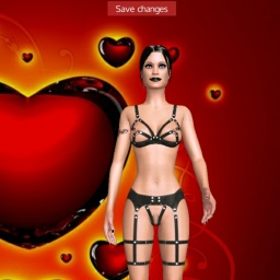 Online sex games player Mistress813 in 3D Sex World