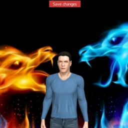 3Dsex game playing AChat community member heterosexual loving boy Piofli, 