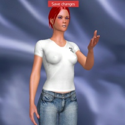 3Dsex game playing AChat community member heterosexual nymphomaniac girl MeliGru, 