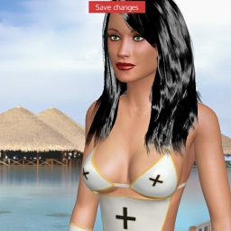 play virtual sex games with mate bisexual hot girl Sanda, 