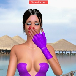 free 3D sex game adventures with heterosexual amorous girl CREAMBUTT, 