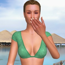 multiplayer virtual sex game player bisexual passionate girl LadyTruth, 