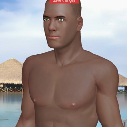 3Dsex game playing AChat community member  hot boy Black16, 