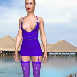 multiplayer virtual sex game player  hot shemale Kitty4u, 