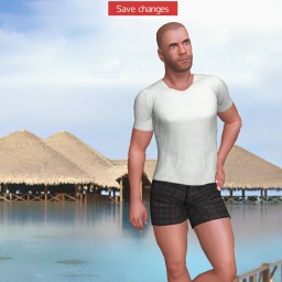 3Dsex game playing AChat community member  erotomanic boy Izeixe, 