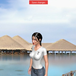 enjoy virtual sex games with mates like heterosexual garrulous girl Louna21, 