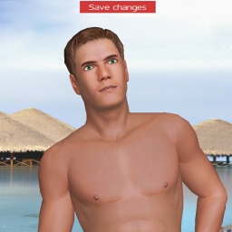 play virtual sex games with mate heterosexual voluptuous boy Luizao, 