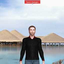 try virtual 3D sex with heterosexual chatty boy Milki, 