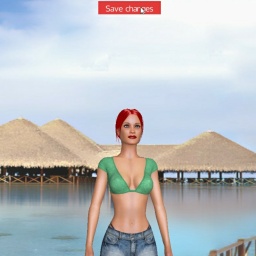 hot bisexual sensual girl Angelyssa, france,  enjoys online 3Dsex