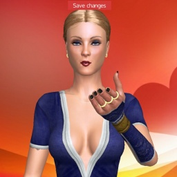 see bisexual lusty shemale GabDans,  while playing porn game online